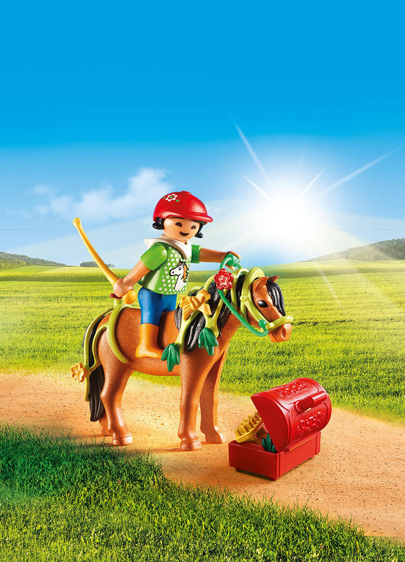Playmobil Πόνυ Με Λουλουδάκια Και Κοριτσάκι 6968