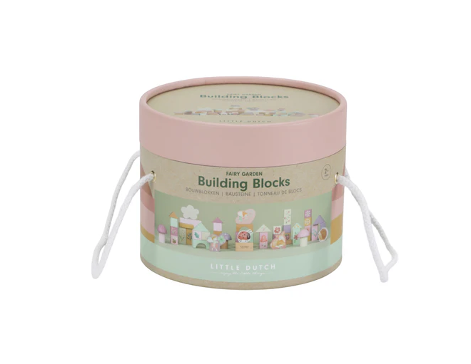 Little Dutch Σετ ξύλινα τουβλάκια Fairy Garden FSC  LD7345