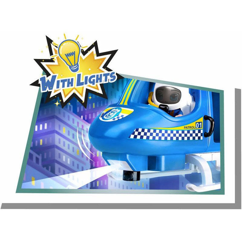 GIOCHI PREZIOSI Pinypon Action Ελικόπτερο Αστυνομίας Και Φιγούρα 700014782