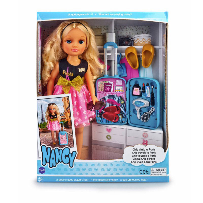 GIOCHI PREZIOSI Nancy Κούκλα 43 Εκ. – Ταξίδι Στο Παρίσι 700015341