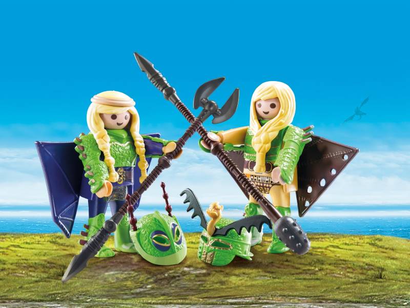 Playmobil Dragons Ο Πέτρας Κι Η Πέτρα Με Φτεροστολή 70042