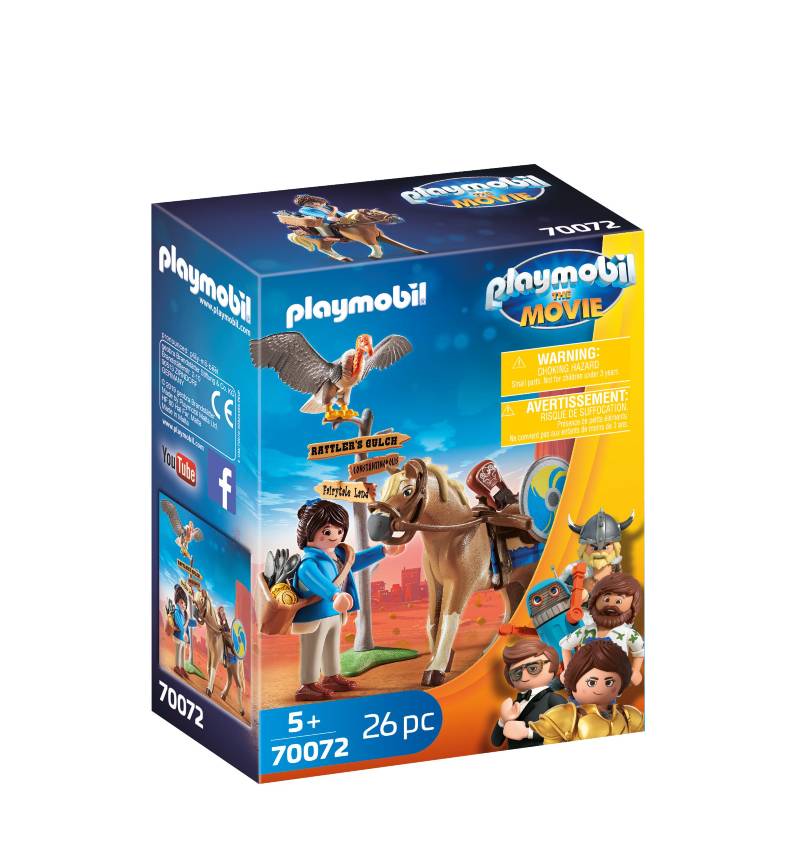 Playmobil: PTM H Mάρλα με το άλογο της 70072