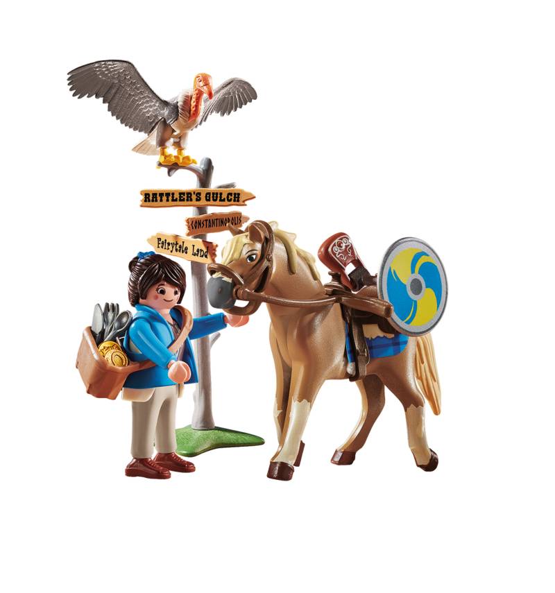 Playmobil: PTM H Mάρλα με το άλογο της 70072