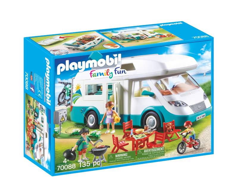 Playmobil Αυτοκινούμενο Οικογενειακό Τροχόσπιτο (70088)