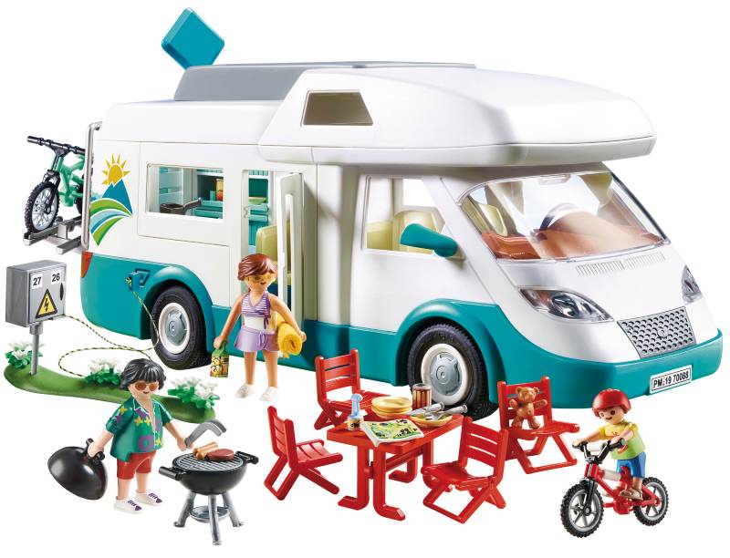 Playmobil Αυτοκινούμενο Οικογενειακό Τροχόσπιτο (70088)