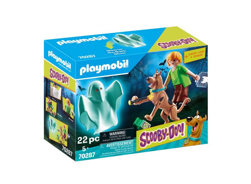 Playmobil Scooby-Doo! Ο Σκούμπι Και Ο Σάγκι Με Ένα Φάντασμα 70287