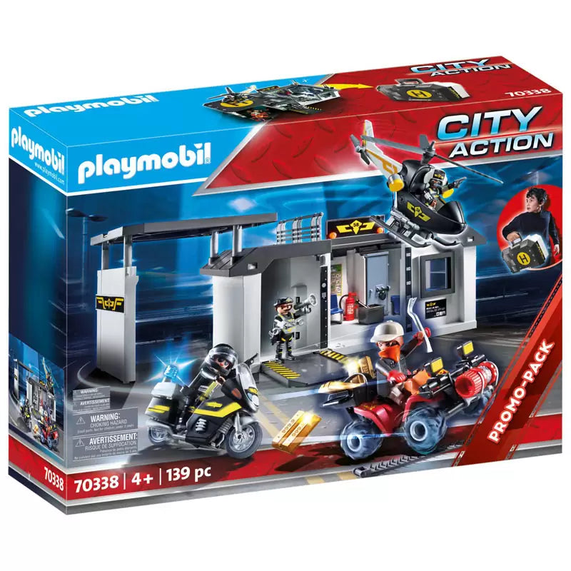 Playmobil Αρχηγείο Ομάδας Ειδικών Αποστολών-Βαλιτσάκι (70338)