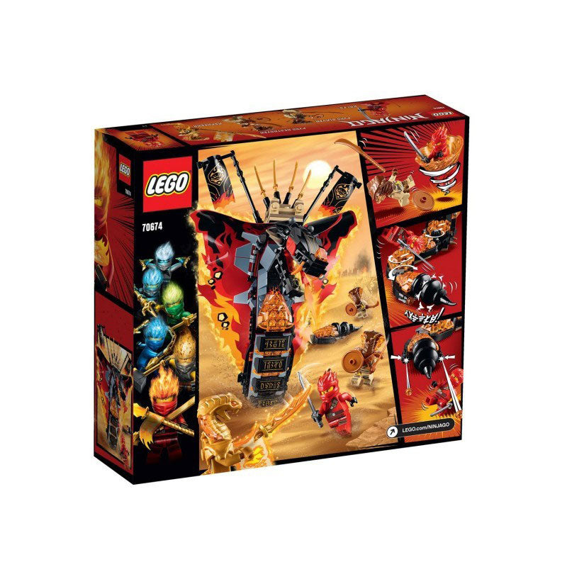 LEGO Ninjago Πύρινος Κυνόδοντας 70674