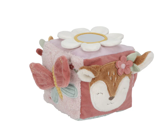 Little Dutch Υφασμάτινος κύβος δραστηριοτήτων Fairy Garden GRS LD9009