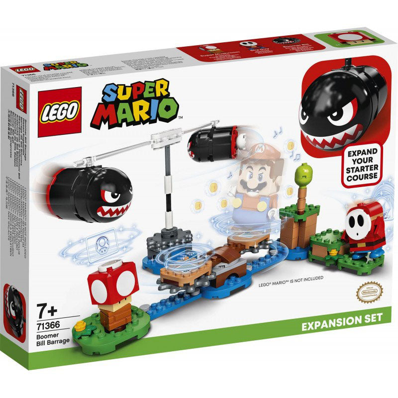 LEGO Super Mario Πίστα Επέκτασης Ομοβροντία Banzai Bill 71366