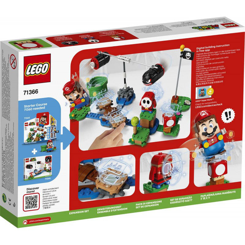 LEGO Super Mario Πίστα Επέκτασης Ομοβροντία Banzai Bill 71366