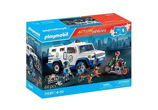 Playmobil Όχημα Χρηματαποστολής (71597)