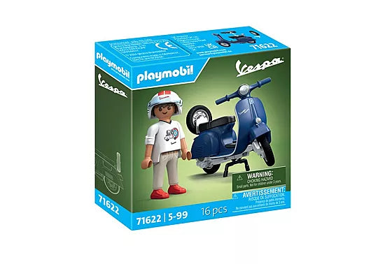 Νεαρός με Vespa