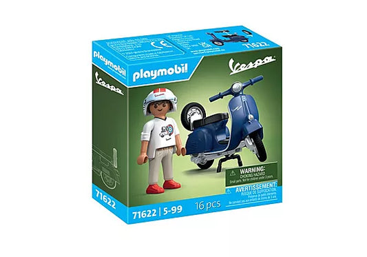 Νεαρός με Vespa