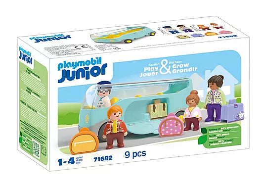 PLAYMOBIL® Junior Πούλμαν (71682)
