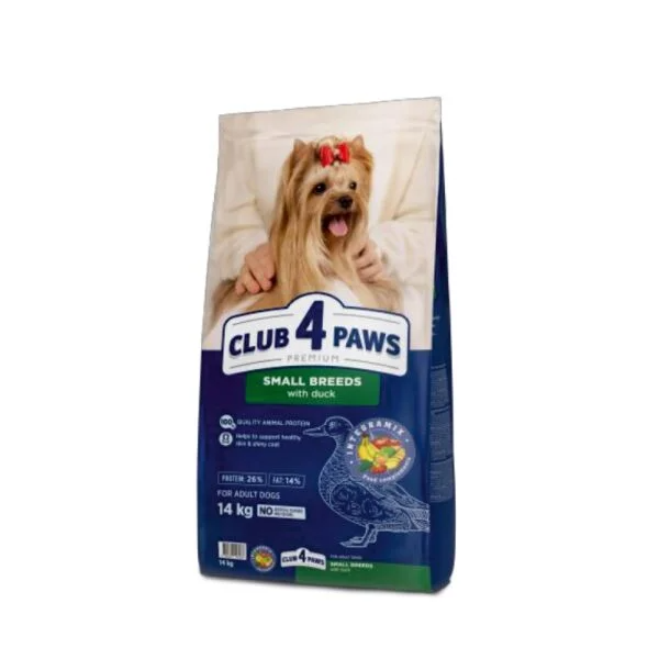 Club 4 Paws Adult Duck Small Breeds Πάπια 14kg