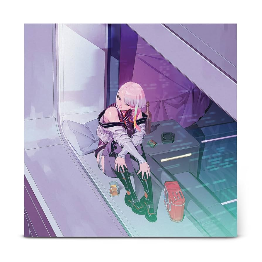 OST (Akira Yamaoka, Marcin Przybyłowicz & P.T. Adamczyk) - Cyberpunk: Edgerunners (Original Series) (Purple Vinyl)