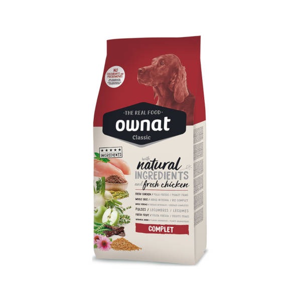 Ownat Classic Complet Fresh Chicken - Ξηρά Τροφή Σκύλου Κοτόπουλο 4Kg +Δώρο Παιχνίδι