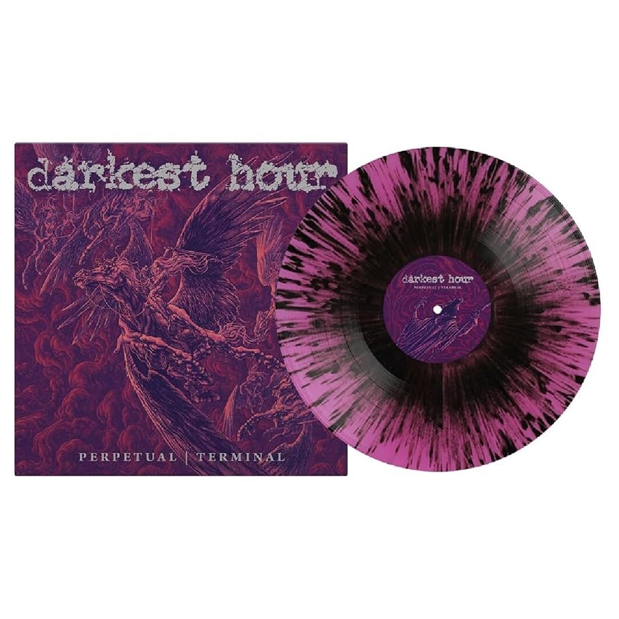 Darkest Hour - Perpetual | Terminal (Pink & Black Splatter Vinyl)