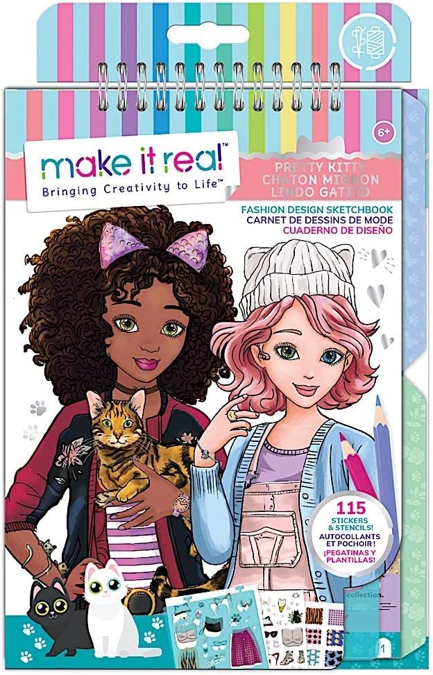 Make it Real Fashion Design Sketchbook 3204