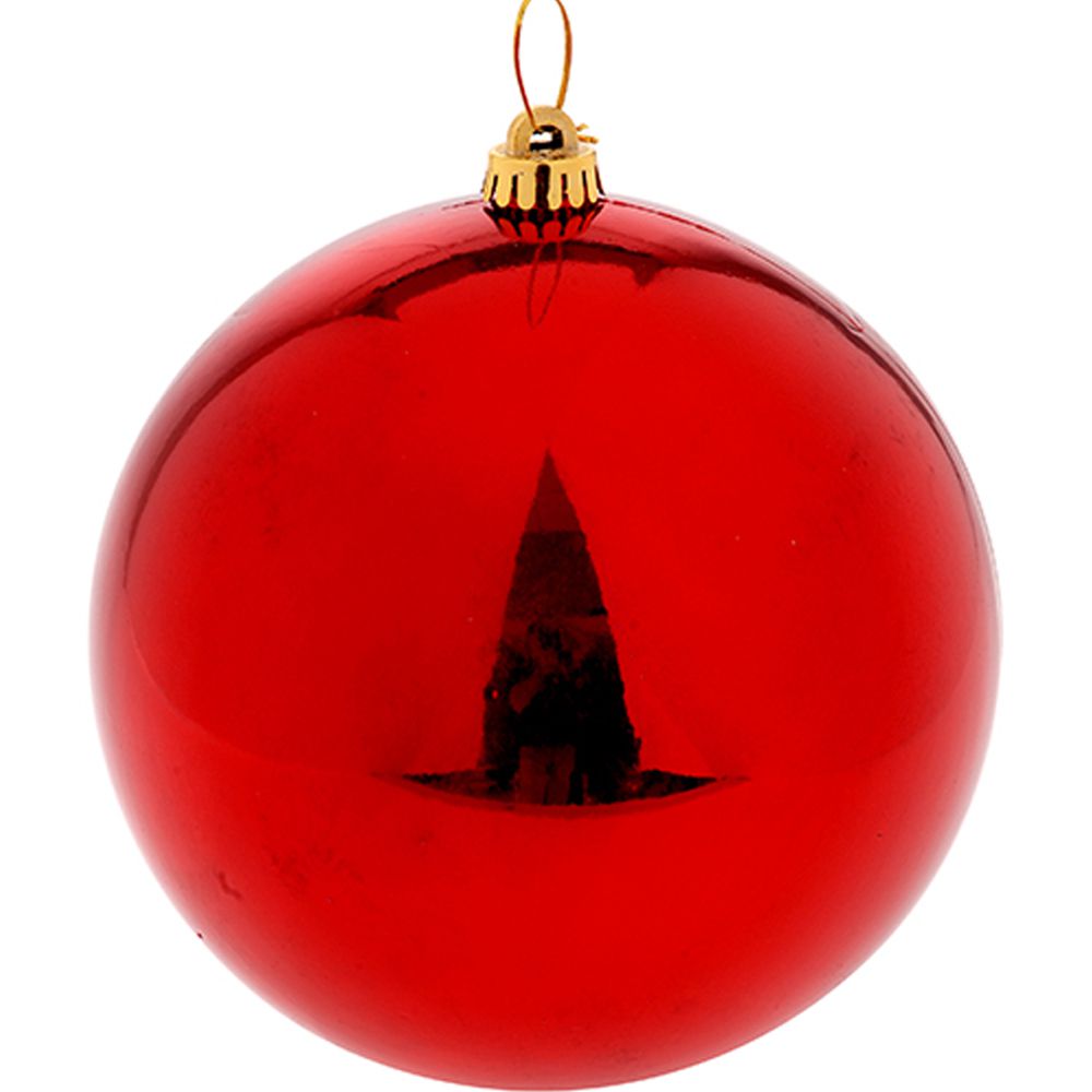 Φ4εκ. Κόκκινη Πλαστική Μπάλα Σετ 12τμχ.