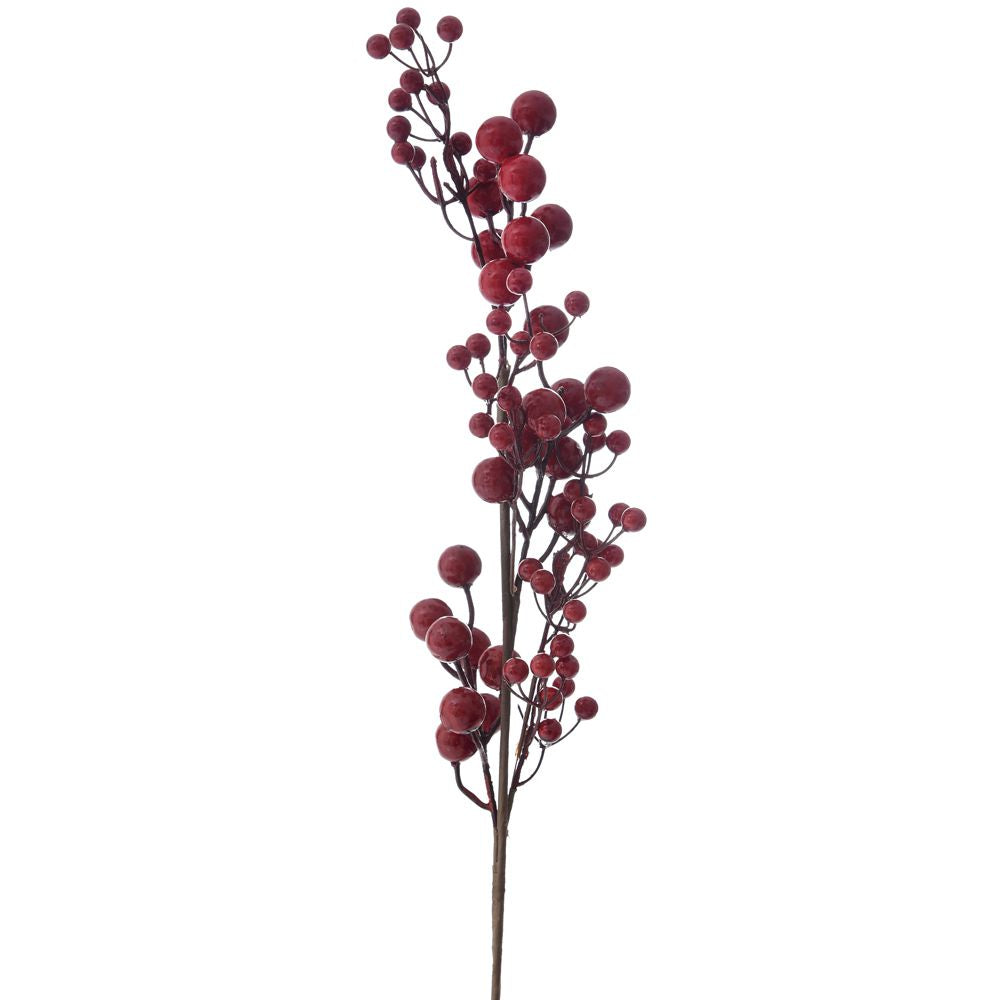 Κλαδί με Κόκκινα Berries 77εκ.