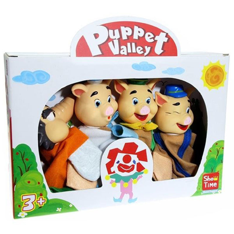 Puppet Valley Μαριονέτες (3 Γουρουνακια) 4τεμ. 7292M