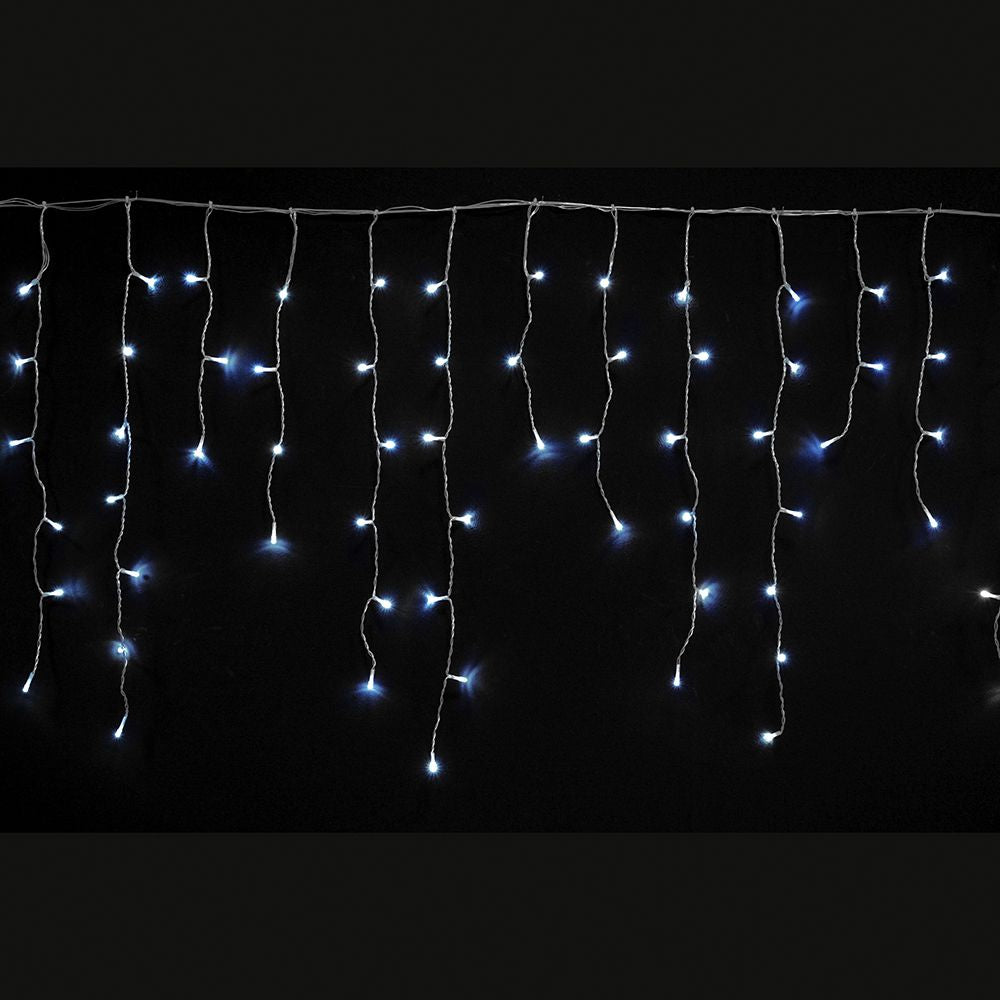 150 Led Σταλακτίτης Διάφανο/Πάγου Επεκτεινόμενο Σταθερό 60x300εκ. Εσωτ./Εξωτ. Χώρου