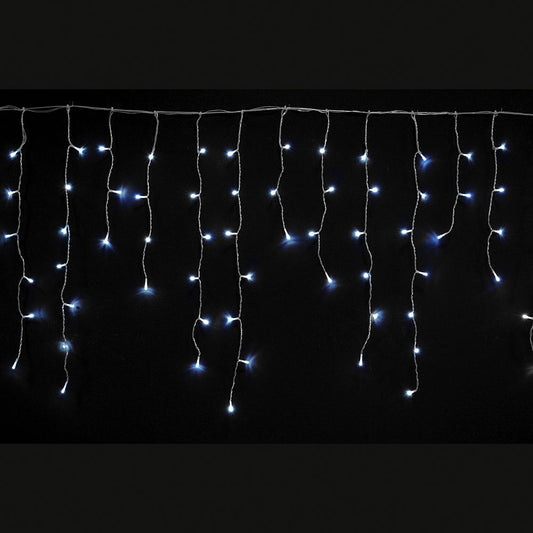 150 Led Σταλακτίτης Διάφανο/Πάγου Επεκτεινόμενο Σταθερό 60x300εκ. Εσωτ./Εξωτ. Χώρου