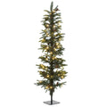 90εκ. Δέντρο Pre-Lit Pencil Pine με 70 Λευκά Λαμπάκια Φ35εκ.