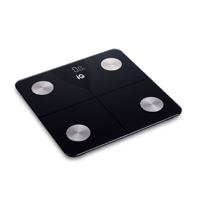 ΖΥΓΑΡΙΑ ΜΠΑΝΙΟΥ iQ SC-744BT BLACK Smart με Λιπομετρητή