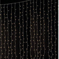 900 Led Κουρτίνα Διάφανο/Λευκό Επεκτεινόμενη 3x3μ. Εσωτ./Εξωτ. Χώρου