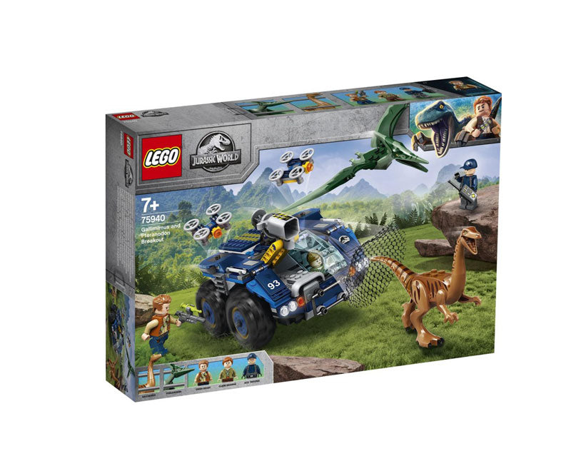 LEGO Jurassic World Απόδραση Γαλλίμιμου Και Πτερανόδοντα 75940