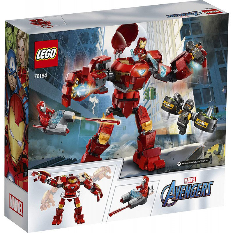 LEGO Marvel Avengers Iron Man Hulkbuster Vs. A.I.M. Agent 76164