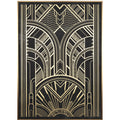 Πίνακας Art Deco Θέμα σε Τυπωμένο Καμβά 70x100εκ.