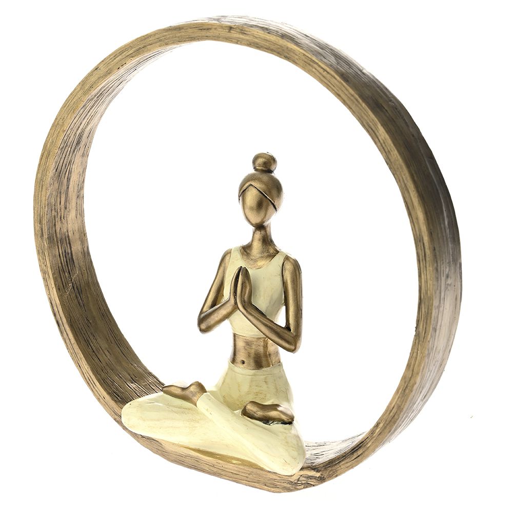 Φιγούρα Yoga Πολυρεζίν 22.5x6.5x22εκ.