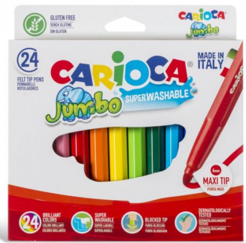 ΜΑΡΚΑΔΟΡΟΙ 24 ΧΡΩΜΑΤΩΝ JUMBO