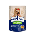 Club 4 Paws Adult Small Breeds Κοτόπουλο Σε Ζελέ 100gr