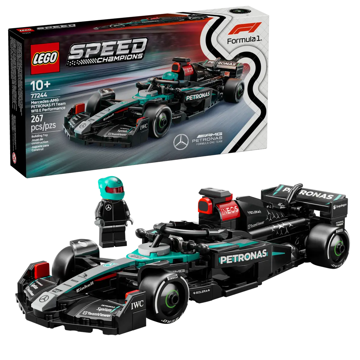 LEGO Speed Champions Mercedes AMG F1 W15 Race Car (77244)
