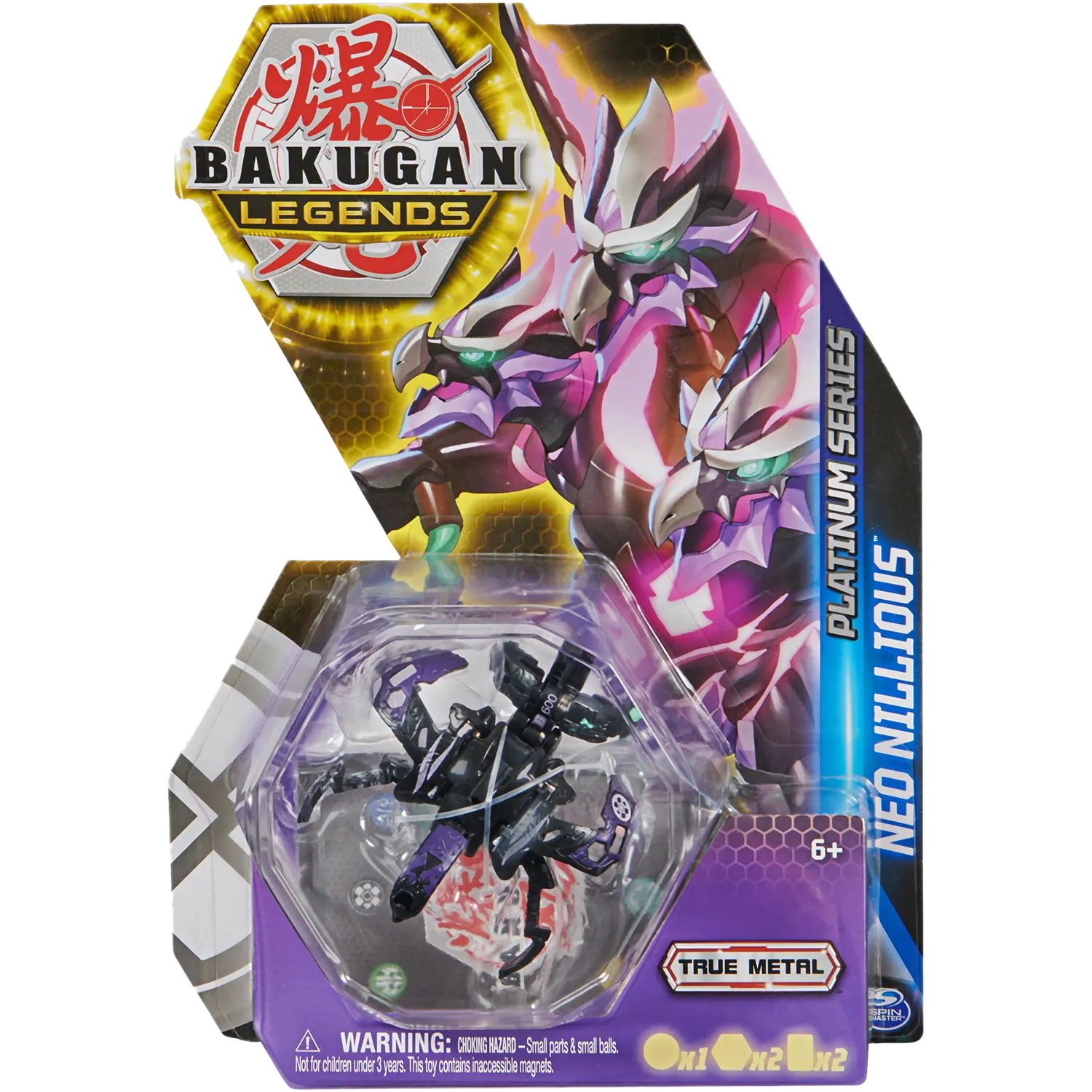 Spin Master Bakugan Legends: Platinum Series – Neo Nillious (20140302)