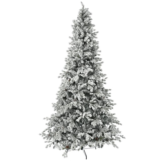 300εκ. Δέντρο Flocked Winter Fantasy Slim