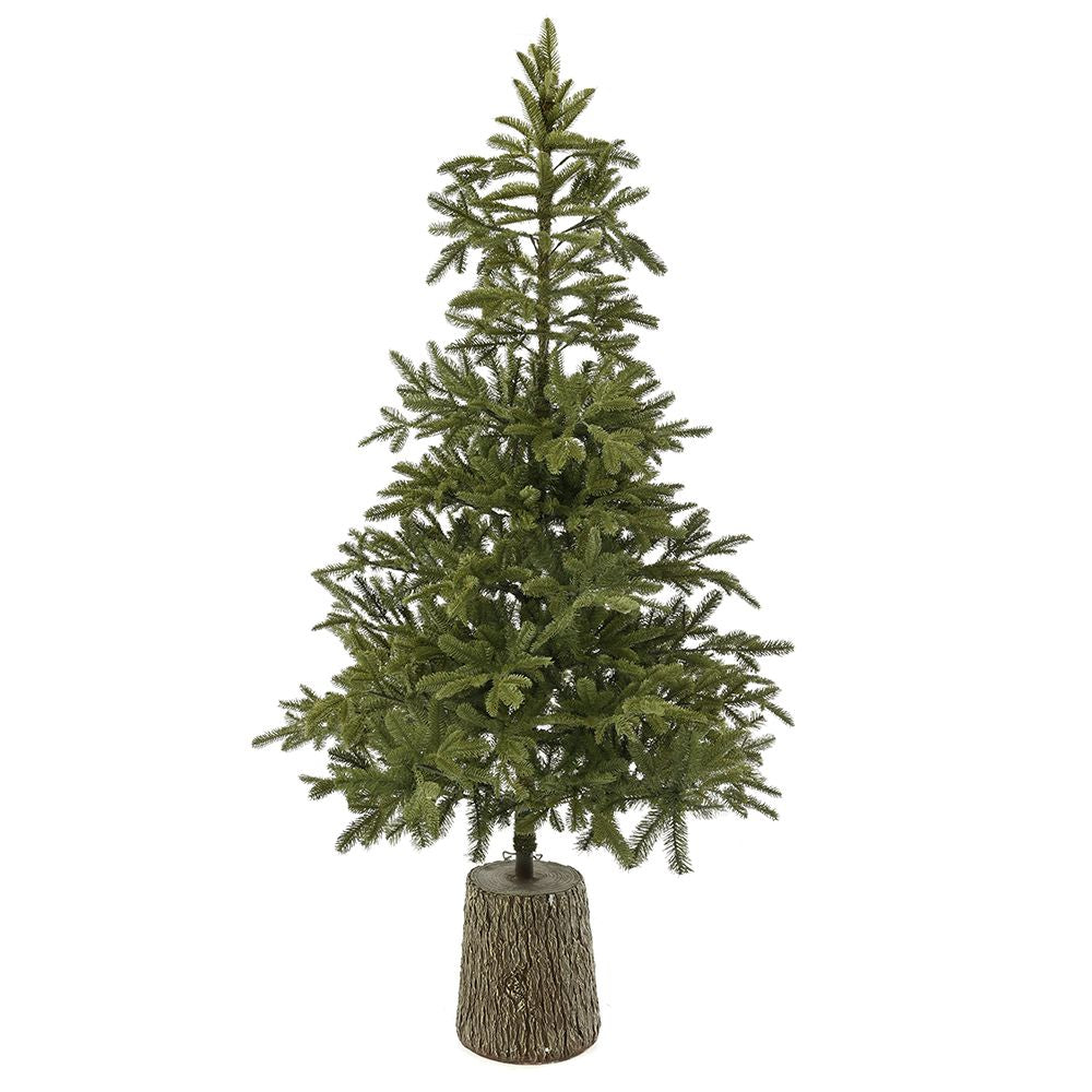 210εκ. Δέντρο Mountain Pine σε Fiber Glass Resin Βάση