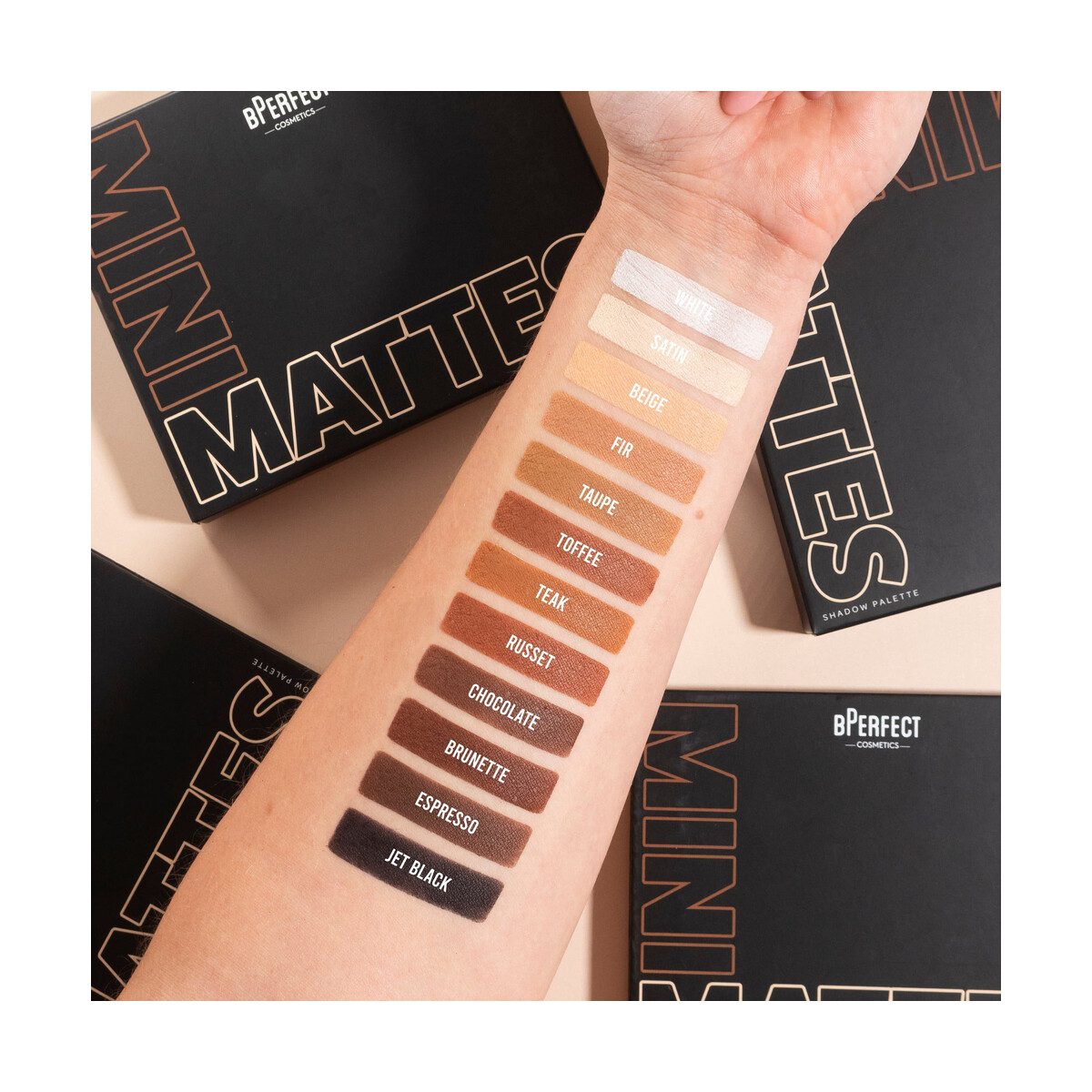 BPerfect Mini Mattes Palette