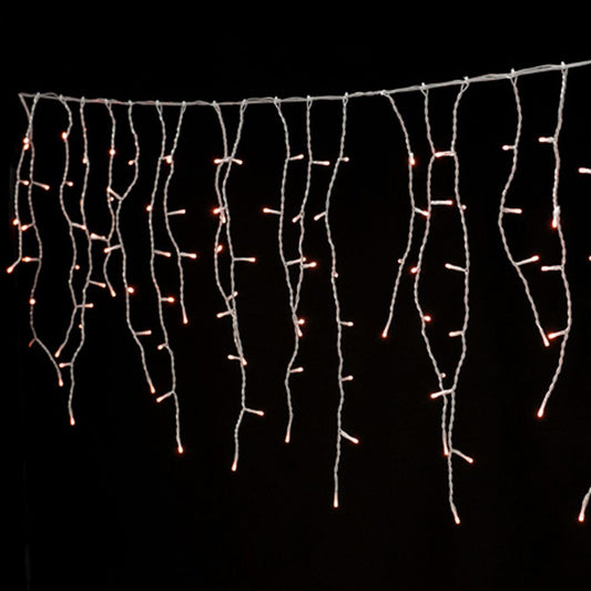 300 Led Σταλακτίτης Διάφανο/Ζεστό 8 Προγράμματα 6μ.x70εκ. Εσωτ./Εξωτ. Χώρου