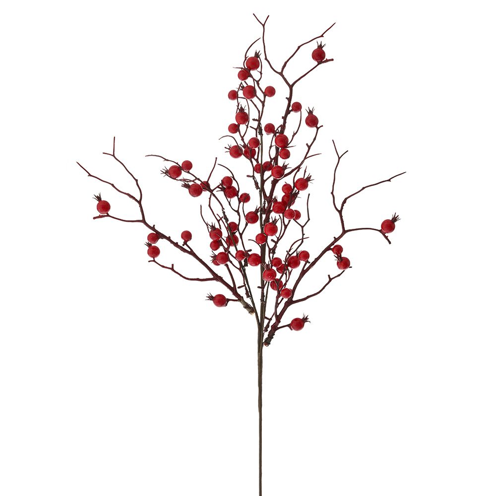 Κλαδί με Κόκκινα Berries 70εκ.