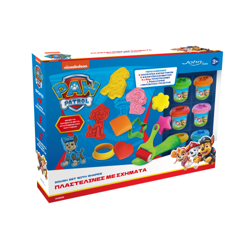 Πλαστελίνη Paw Patrol Σετ Σχήματα (03984)