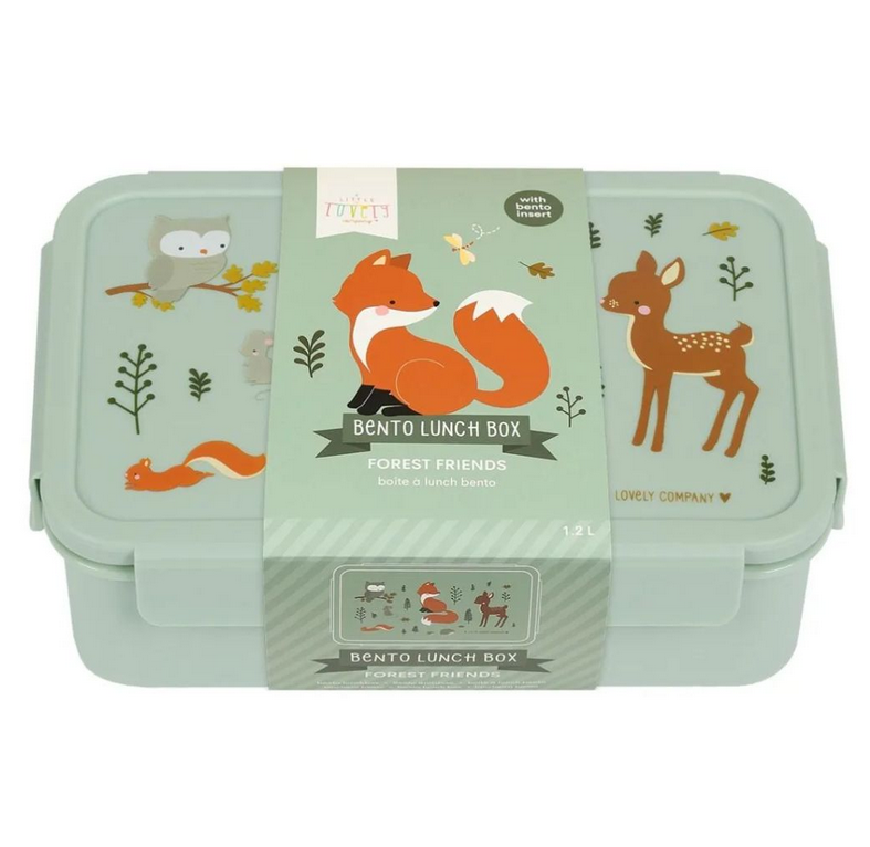 A little lovely company Δοχείο φαγητού Bento Lunch box Forest Friends BBFFMI66
