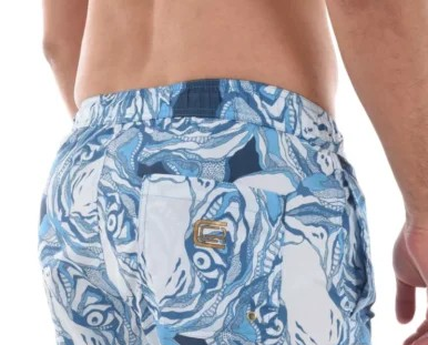 Roberto Cavalli Ανδρικό Μαγιό Σορτς Γαλάζιο