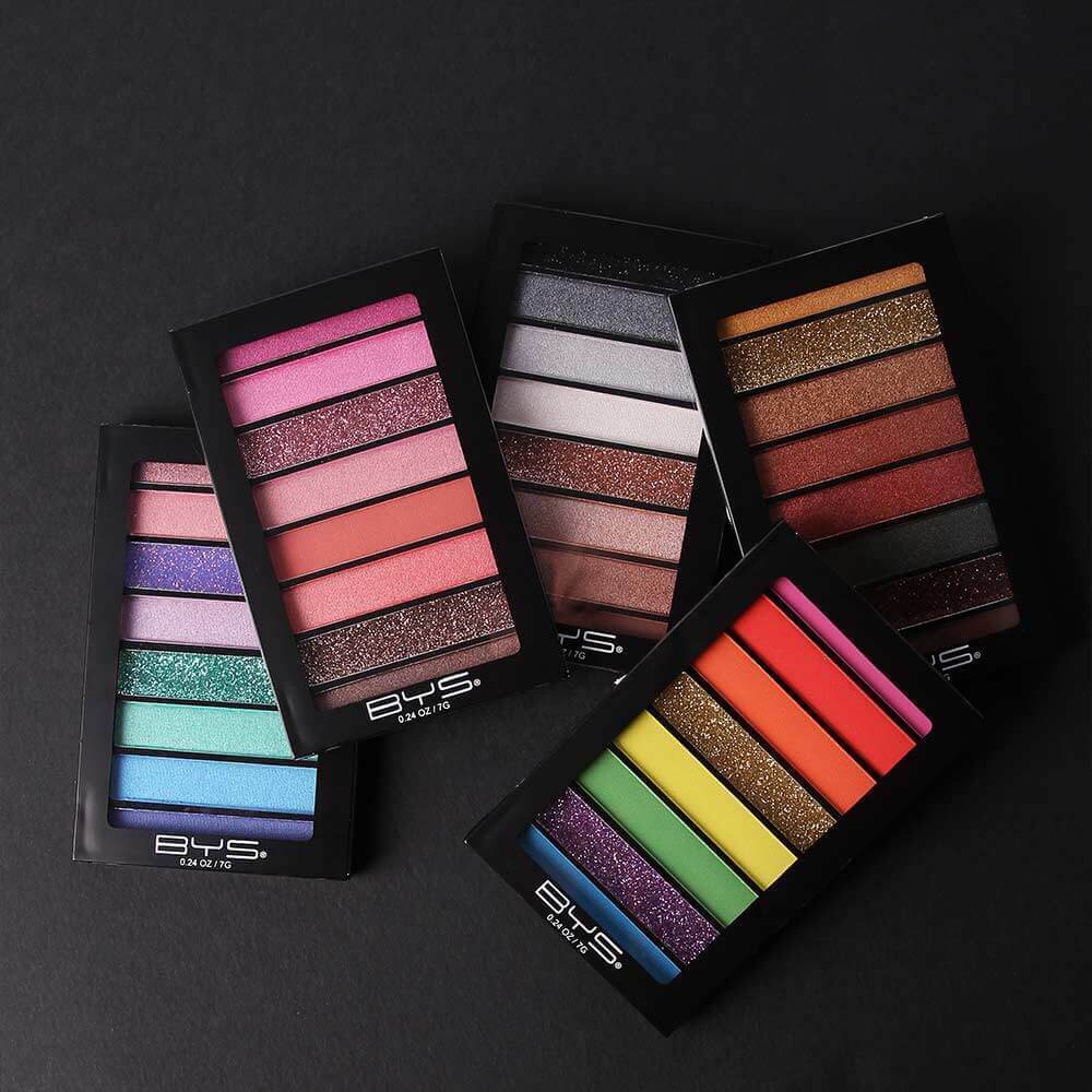 Palette x8 Mats &amp; Glitter BYS