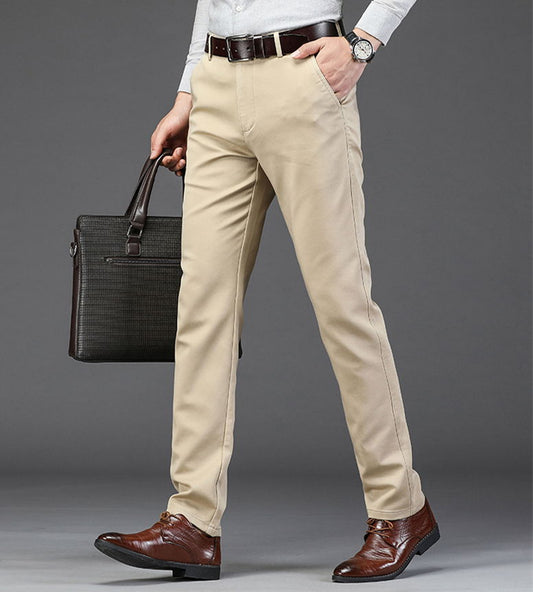 παντελονι casual, σε χρωμα της αμμου